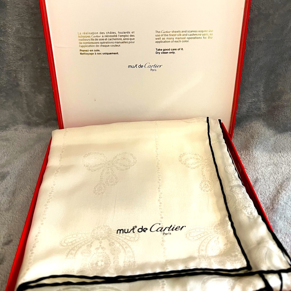 CARTIER scarf - Picture 2 of 7
